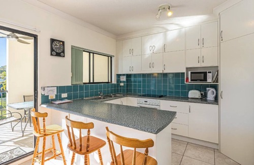 Bongaree Apartment | Peaceful Retreat with Ocean View & Family-Friendly Amenities