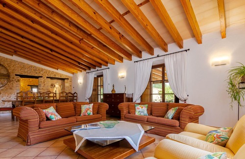 Campanet Villa | Serene Villa with Private Pool and BBQ Area at YourHouse