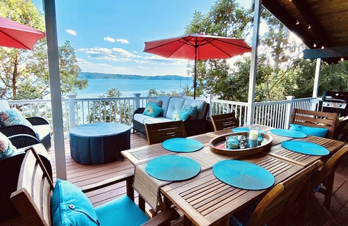 West Hills Cottage | Serene Waterfront Retreat with Private Beach Access