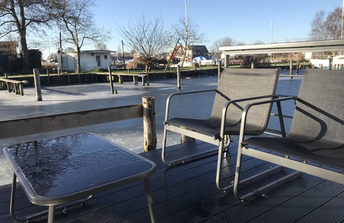 Municipality of Aalsmeer Boat Rental | Top-Rated Waterloft with Spa & Hot Tub Near Amsterdam