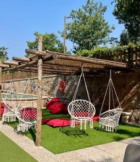 Ponte de Lima House | Quinta dos Amores: Oceanfront Getaway with Pool & Breakfast