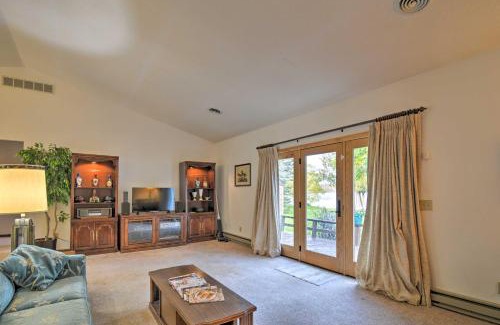 West Branch House | Inviting Lake George House with BBQ and Fire Pit Retreat