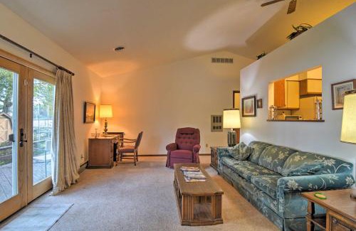 West Branch House | Inviting Lake George House with BBQ and Fire Pit Retreat