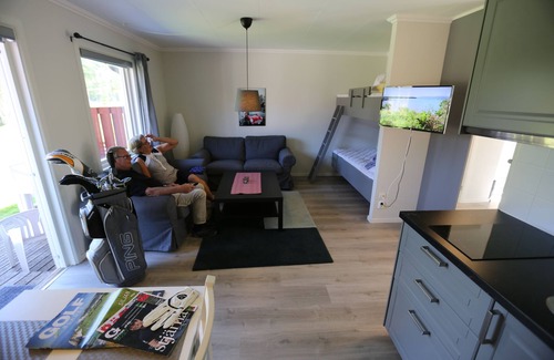 Rattvik Cabin | Relaxing Rättviks Golfby: Spa, Ocean Views & Family-Friendly