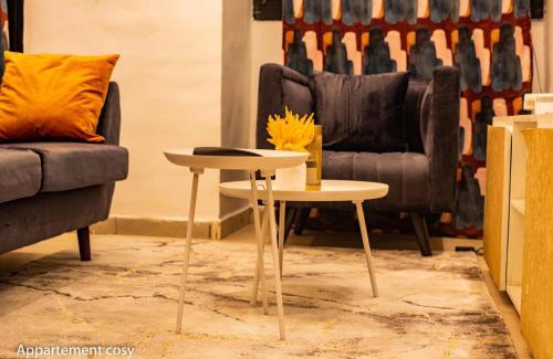 Akwa II Apartment | Cozy Studio Retreat with Ocean View in Douala, Cameroon