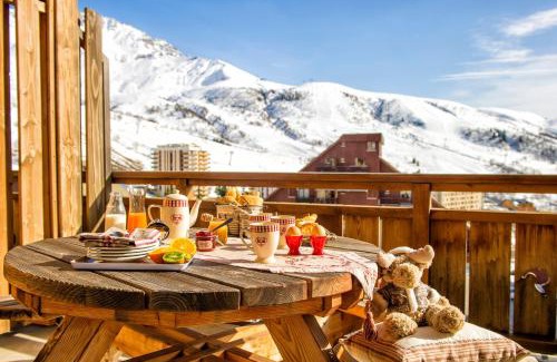 Montgellafrey Apartment | Discover Résidence Goélia Les 4 Vallées with Pool & Pets Welcome