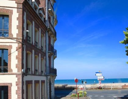Houlgate Apartment | Oceanfront Résidence LA VAGUE: Ideal for Families & Pets
