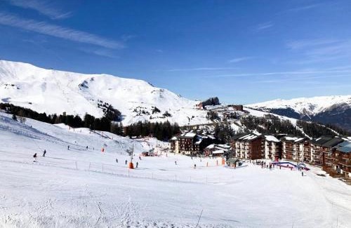 Plagne Villages Apartment | Family-Friendly Résidence Les Gentianes - Studio for 4