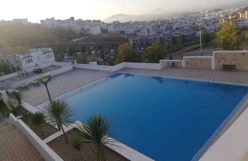 M'diq Apartment | Relaxing Stay at Résidence Lilia Al Jabal M’diQ with Pool