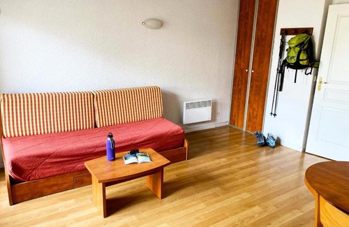 La Mongie Hotel | Pet-Friendly Résidence Pic Du Midi Studio for 4 Guests