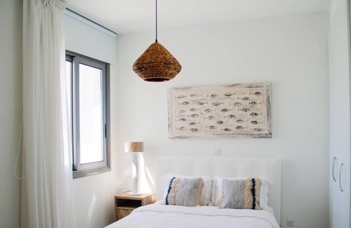 Mazotos Villa | R 1050 Francis Villa with Side Sea View, High-speed Internet Access & Lounge