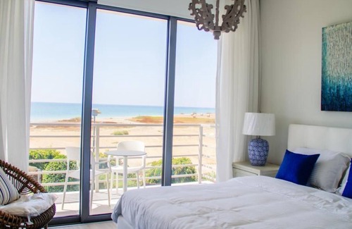 Mazotos Villa | R 1050 Francis Villa with Side Sea View, High-speed Internet Access & Lounge