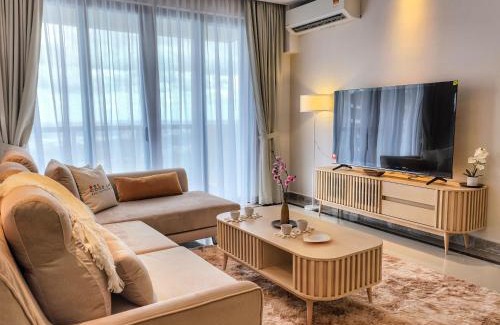 Central District Apartment | R&F Princess Cove 3BR, Sea View, JB CIQ, by Good Life Homestay