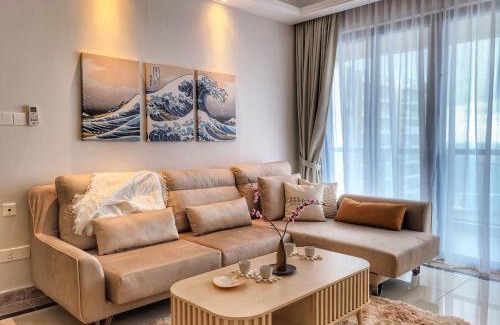 Central District Apartment | R&F Princess Cove 3BR, Sea View, JB CIQ, by Good Life Homestay
