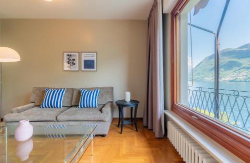 Brienno Apartment | Pet-Friendly Loft Glicine: Rated 8/10 for Family Comfort