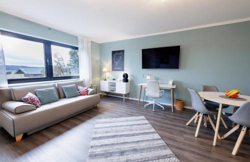 Herresbach Apartment | Top-Rated Racing-Apartment: Family-Friendly Retreat