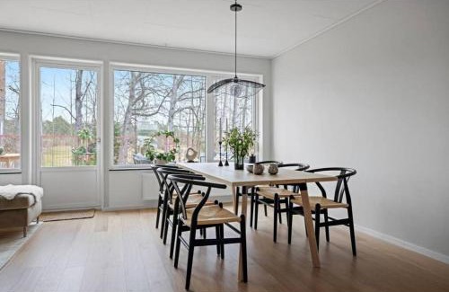 Upplands-Bro Municipality Apartment | Family-Friendly Radhus with Cozy Fireplace Retreat