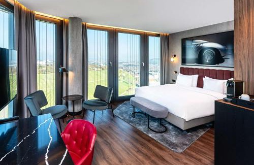 Feuerbach-Ost Hotel | Pet-Friendly Retreat at Radisson Blu Porsche Design Tower