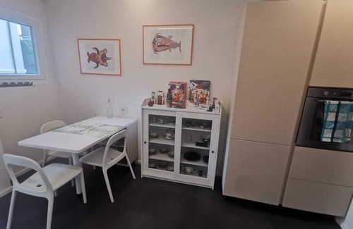 Monte Sacro Apartment | Elegant Apartment with Books, Steps from Metro Jonio