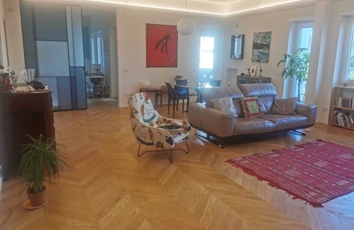 Monte Sacro Apartment | Elegant Apartment with Books, Steps from Metro Jonio