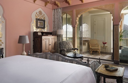 Amer Hotel | Elegant Retreat at Raffles Jaipur with Pool and Spa