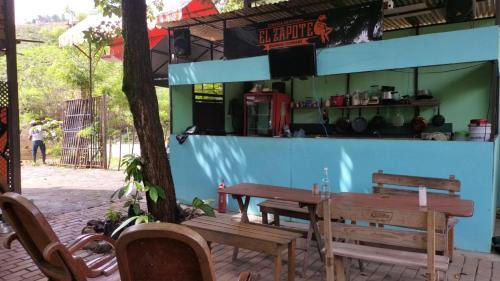 Alta Verapaz House | Pet-Friendly Rafting Hut Room by the River - Rated 10/10