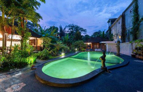 Ubud City-Centre Hotel | Charming Rahayu Hanoman Ubud with Oceanfront Pool Access
