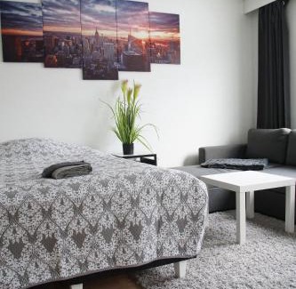 Oulu Apartment | Convenient Railway & Bus Station Studio - Child Friendly Stay
