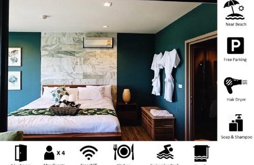 Cha-am Apartment | Relaxing Rain Cha-am Huahin: Beachfront Retreat Awaits