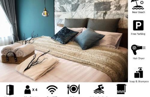 Cha-am Apartment | Relaxing Rain Cha-am Huahin: Beachfront Retreat Awaits
