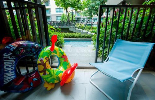 Cha-am Apartment | Discover Raincondo Ampere: Oceanfront Poolside Retreat