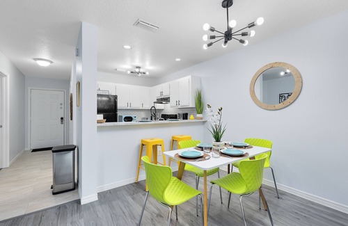Titusville Apartment | *Rainforest Realm* *NASA*, Pool, BBQ, Gym, & Patio