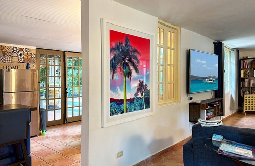 Mameyes II House | Eco-Friendly Rainforest View & Spa with Ocean Access