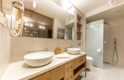 Nove Mesto Hotel | RAJ zdravia: Family-Friendly Retreat with Hot Tub Access