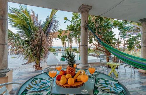 Progreso Municipality House | Beachfront Retreat at Rajulmar 336 with Ocean Views