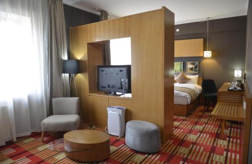 Bayangol Hotel | Relax at Ramada Ulaanbaatar City Center with Spa & Hot Tub