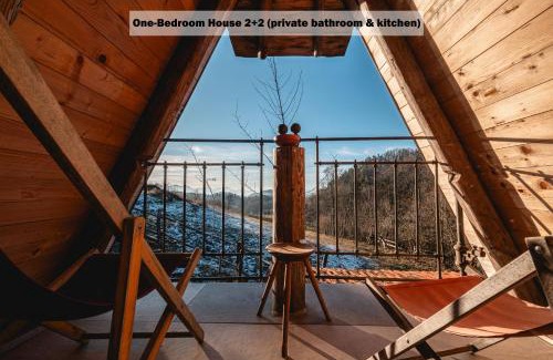 Vojnik House | Discover Ranch at Geta: Pet-Friendly Retreat with Kitchen