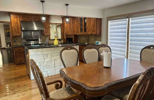 Aubrey House | Relax at Our Inviting Ranch Home with Pool and Spa