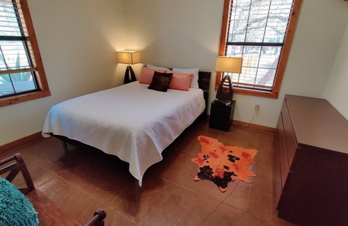 Johnson City House | Cozy Ranch House & Cabin with Fire Pit and Hot Tub