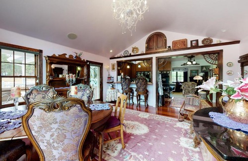 Sattley House | Ranchita Avalon: Top-Rated Getaway with Hot Tub & Accessibility