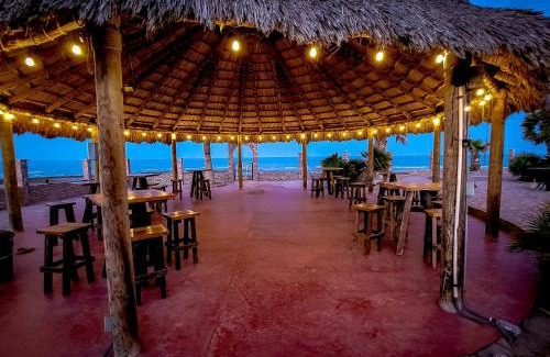 Segunda Seccion House | Beachfront Rancho Percebu Studio: Family-Friendly Retreat