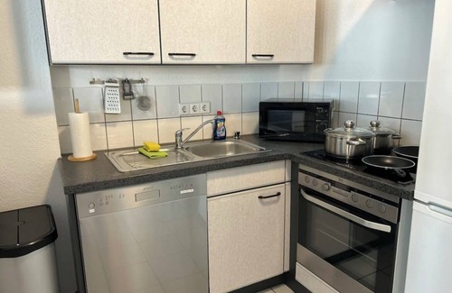 Fellbach Apartment | Cozy Apartment with Balcony and Free WiFi for Families