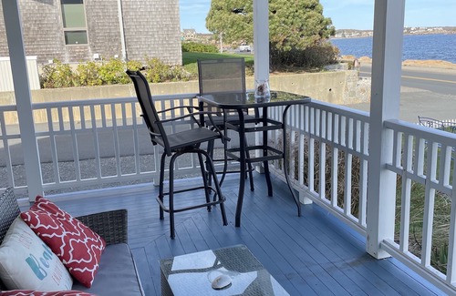 Gloucester Apartment | Oceanfront Retreat Steps from Good Harbor Beach, Rated 10/10