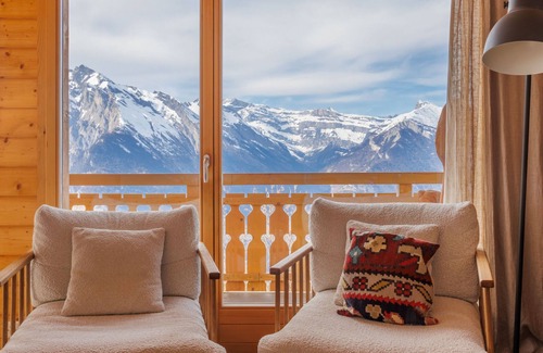 Saint-Pierre-de-Clages House | Guest Rated: Ratatouille by Interhome with Lake View & Spa