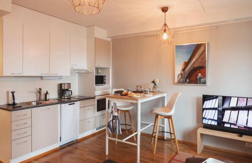 Tampere Apartment | Peaceful Apartment with Sauna & Large Balcony near Tram Line