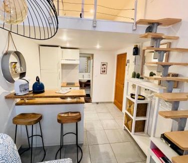 Prefecture Apartment | Charming Studio in Central Marseille with Oceanfront Views