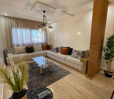 Oujda Apartment | Discover Rawan Residency: Family-Friendly with Pool & Dining