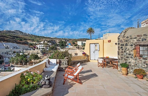 Vothon House | Escape to Real Santorini, Cave House with Oceanfront Views