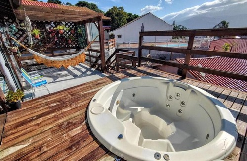 Florianopolis House | Inviting Recanto do Pôr do Sol with Ocean View & Spa