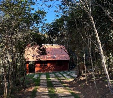 Sao Thome das Letras Ski Chalet | Comfortable Recanto Shambala Chalé 5 for Family Getaways